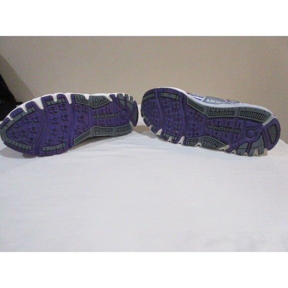 Brooks Addiction Sneakers Womens 8-8.5 Purple/Gray Colorwave - Picture 8 of 9